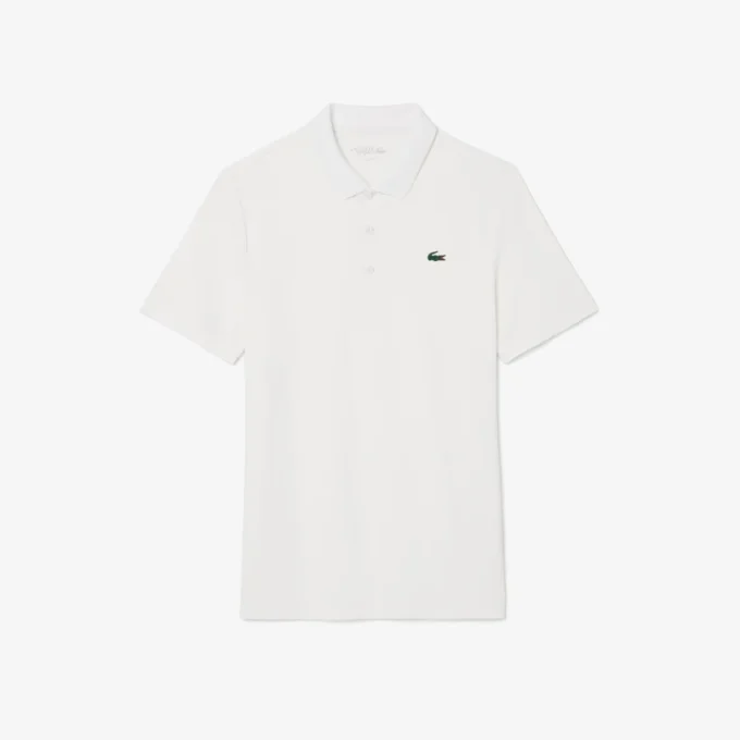 Polo de golfe com proteção UV para homem, corte regular