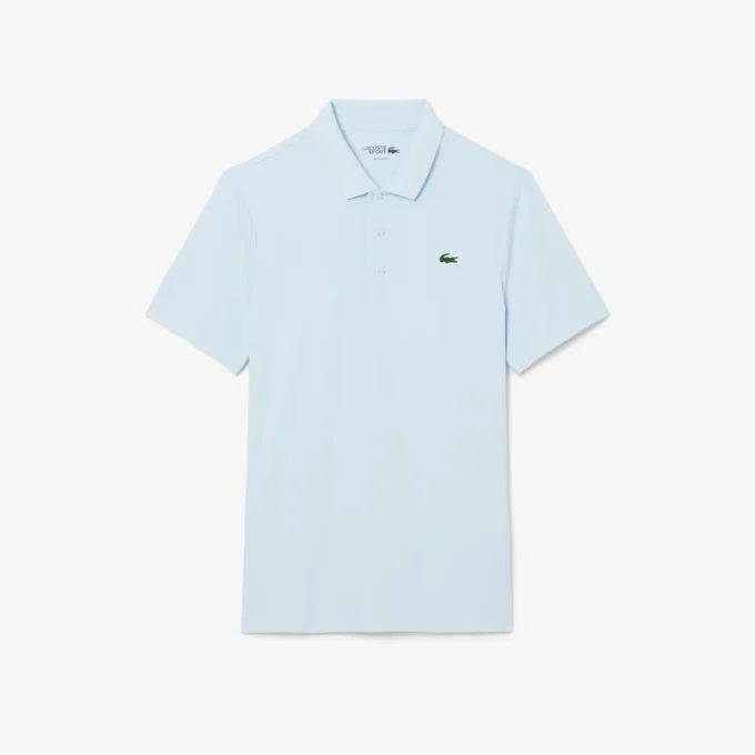 Polo de golfe com proteção UV para homem, corte regular