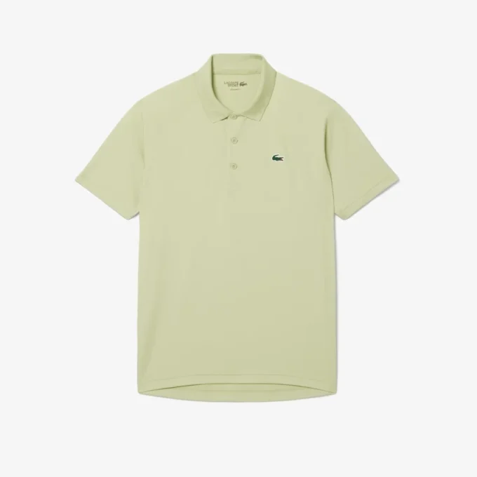Polo de golfe com proteção UV para homem, corte regular