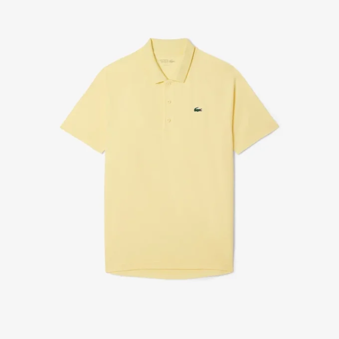 Polo de golfe com proteção UV para homem, corte regular