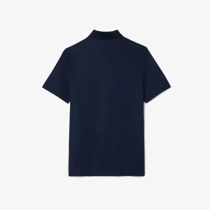 Polo de golfe com proteção UV para homem, corte regular
