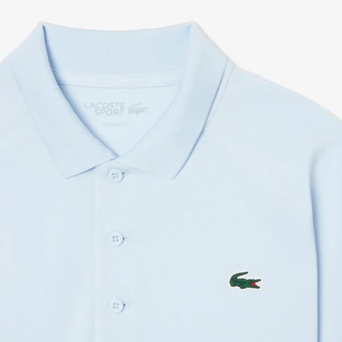 Polo de golfe com proteção UV para homem, corte regular