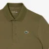 Polo de golfe com proteção UV para homem, corte regular