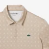 Polo de golfe com proteção UV para homem, corte regular