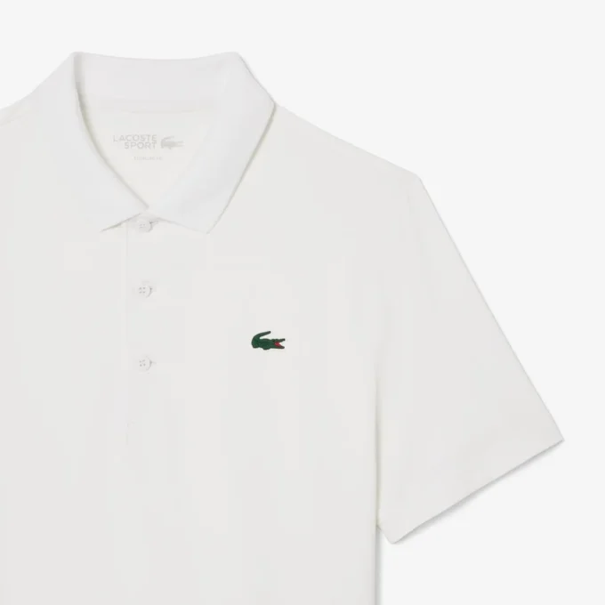Polo de golfe com proteção UV para homem, corte regular