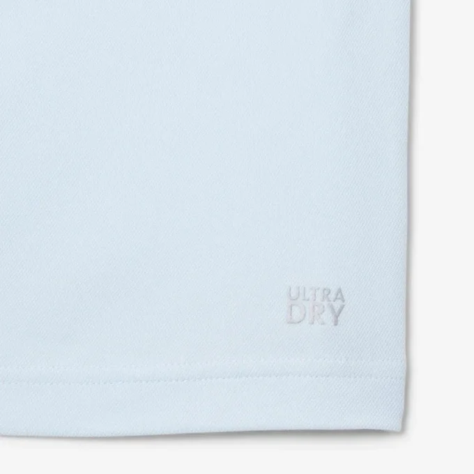 Polo de golfe com proteção UV para homem, corte regular