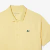 Polo de golfe com proteção UV para homem, corte regular