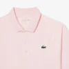Polo de golfe com proteção UV para homem, corte regular