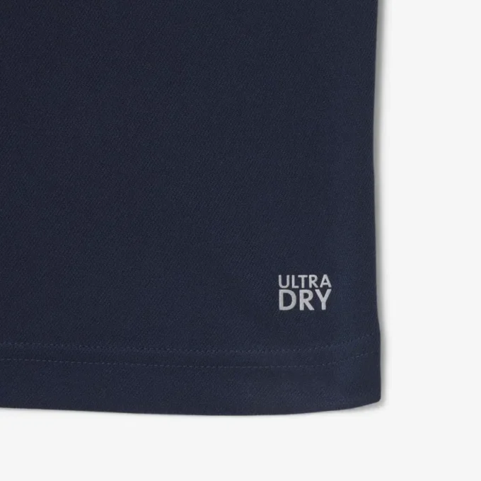 Polo de golfe com proteção UV para homem, corte regular