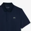 Polo de golfe com proteção UV para homem, corte regular
