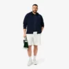 Polo de golfe com proteção UV para homem, corte regular