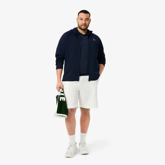 Polo de golfe com proteção UV para homem, corte regular