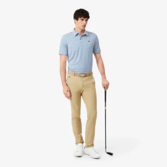 Polo de golfe com riscas Ultra Dry de corte regular