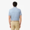 Polo de golfe com riscas Ultra Dry de corte regular