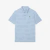 Polo de golfe com riscas Ultra Dry de corte regular