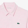 Polo de golfe com riscas Ultra Dry de corte regular