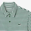 Polo de golfe com riscas Ultra Dry de corte regular