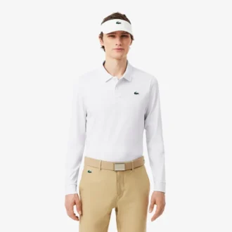 Polo de golfe de manga comprida Ultra Dry com corte regular