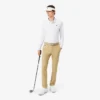 Polo de golfe de manga comprida Ultra Dry com corte regular