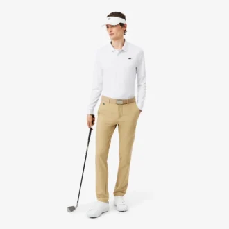 Polo de golfe de manga comprida Ultra Dry com corte regular