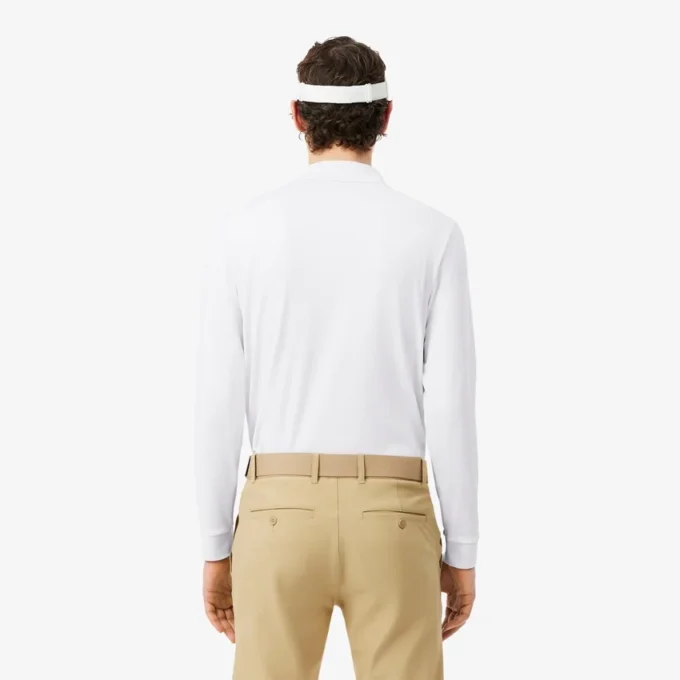 Polo de golfe de manga comprida Ultra Dry com corte regular