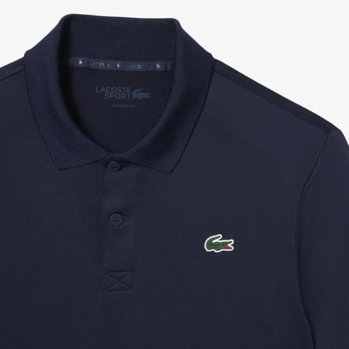 Polo de golfe de manga comprida Ultra Dry com corte regular