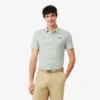Polo de golfe estampado de corte regular