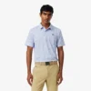 Polo de golfe estampado de corte regular