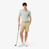 Polo de golfe estampado de corte regular