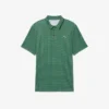 Polo de golfe estampado de corte regular