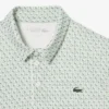 Polo de golfe estampado de corte regular