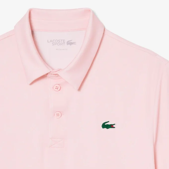 Polo de golfe estampado de corte regular