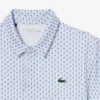 Polo de golfe estampado de corte regular