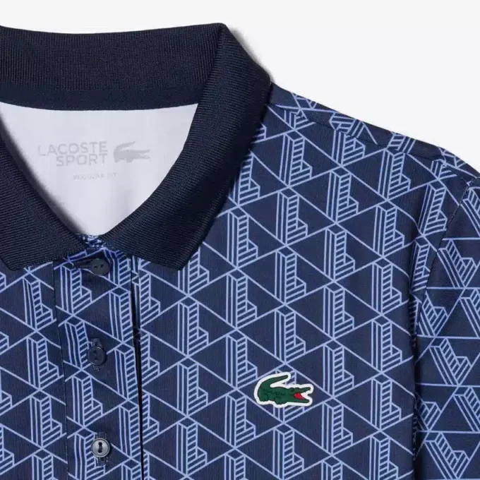 Polo de golfe feminino com corte regular e proteção UV