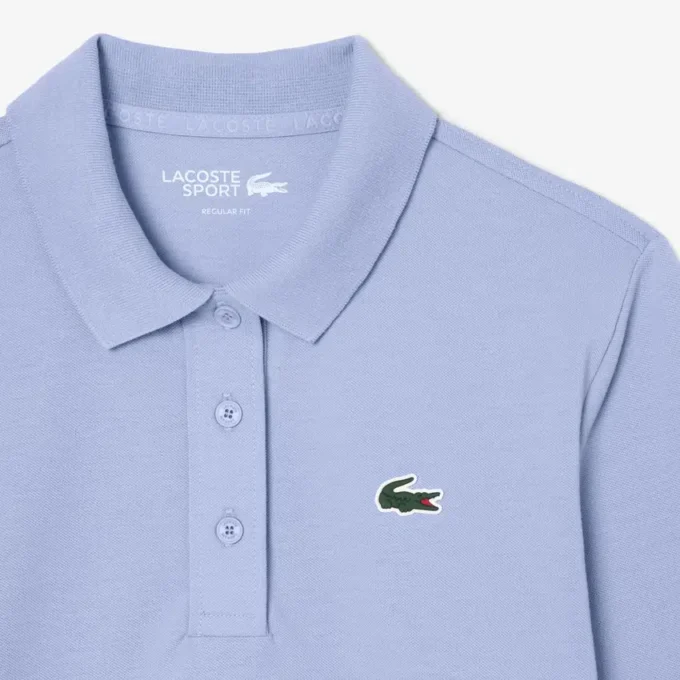 Polo de golfe feminino com proteção UV e termorregulação
