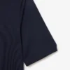 Polo de golfe feminino slim fit com proteção UV e tecido elástico
