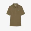 Polo de golfe feminino slim fit com termorregulação