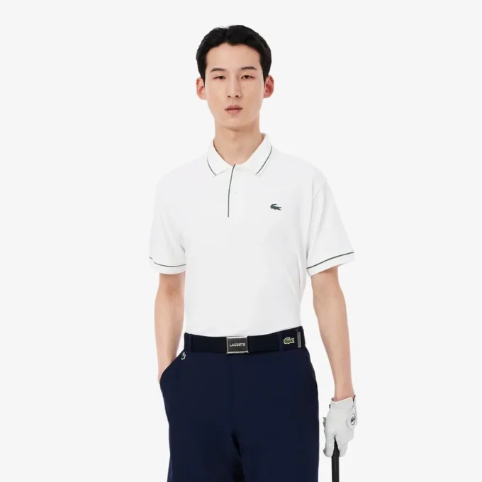 Polo de golfe Mini Piqué com regulação de calor
