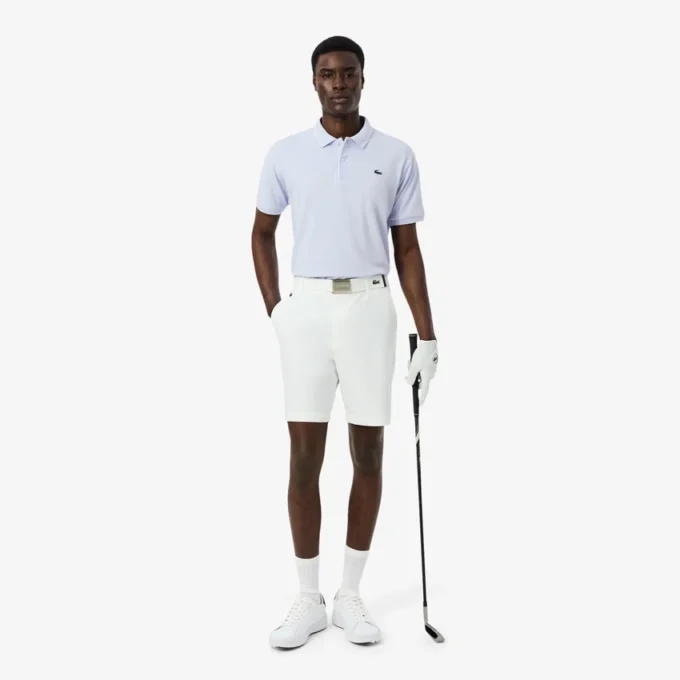 Polo de golfe Mini Piqué com regulação de calor