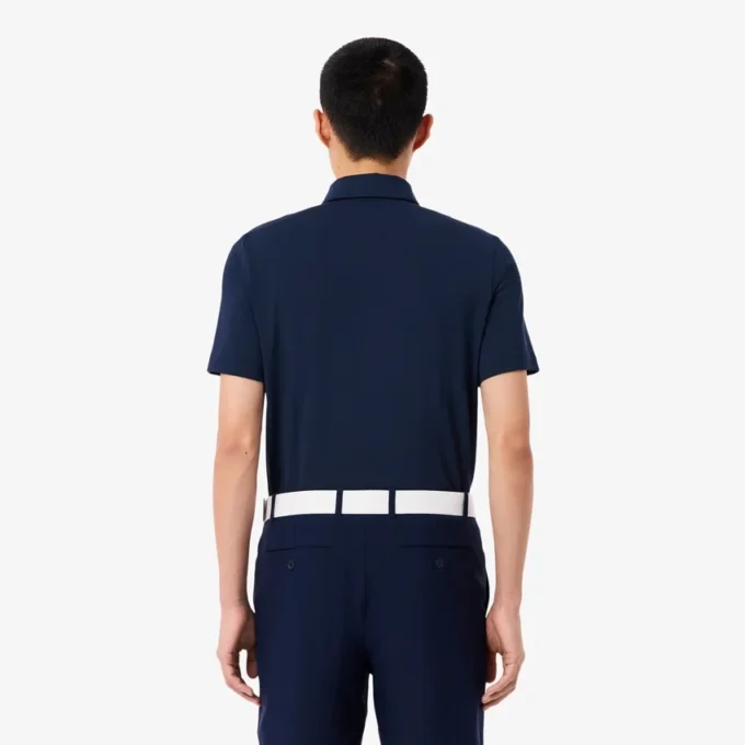 Polo de golfe para homem, corte regular, com blocos de cor