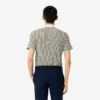 Polo de golfe às riscas com termorregulação para homem