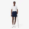 Polo de golfe Slim Fit com proteção UV e tecido elástico