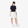 Polo de golfe Slim Fit com proteção UV e tecido elástico