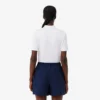 Polo de golfe Slim Fit com proteção UV e tecido elástico