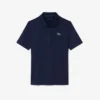 Polo de golfe Slim Fit com proteção UV e tecido elástico