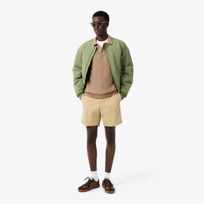 Polo de malha com corte clássico