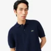 Polo de malha com corte clássico