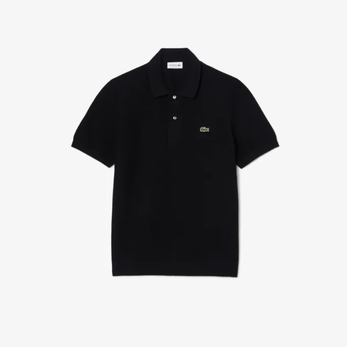 Polo de malha com corte clássico
