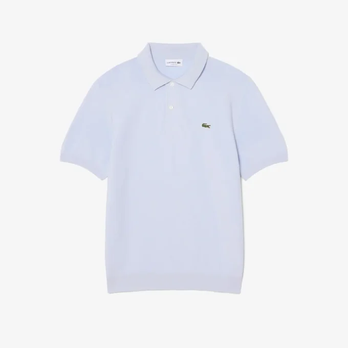 Polo de malha com corte clássico