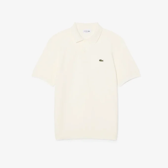 Polo de malha com corte clássico